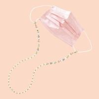 ราคา Mask Beryl Strap สายคล้องแมสทำจากหินแท้ ใช้หินเบริลและหินไพไรต์เคลือบสี (7191987757)