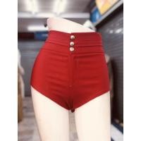 ราคา กางเกงขาสั้น ผ้าสกินนี่ ผ้ายืด ทรงเอวสูง กางเกงโคโยตี้ กางเกงแดนซ์เซอร์⚘ (24801326759)