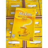 ราคา Maxim Mocha Gold กาแฟมอคค่า 3in1 (100ซอง) แท้ (19770965541)