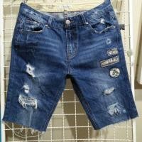 ราคา กางเกงยีนส์ชายขาสั้นชาย วัดจริงเอว32 (1543933477)