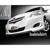 ราคา สเกิร์ต ชุดแต่งรถยนต์ TOYOTA VIOS ปี 2007-2012 ทรง GT (25797402215)