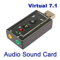 ราคา !USB การ์ดเสียง ซาวด์การ์ด Audio 3D Sound Virtual 7.1 Channel Card Adapte (4119452567)