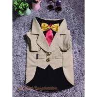 ราคา ชุดน้องหมาน้องแมว ขุดสูททักสิโด้ doggydolly ราคาพิเศษ (20536726657)