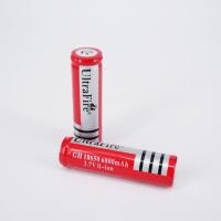 ราคา ULTRAFIRE RED 18650 3.7V 6800 MAH 2EA ถ่านชาร์ต รุ่น UltraFire 18650 3.7V 6800 mAh (สีแดง)//1070// (17579792606)