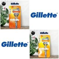 ราคา [Gillette] Fusion5™ ชุดมีดโกน ยิลเลตต์ ฟิวชั่นไฟ้ว์ 5 ใบมีดลดแรงเสียดทาน 1 ด้าม + 1 ใบมีด, 2 ใบมีด (18657742623)