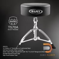 ราคา Mapex T570A Drum Throne เก้าอี้กลองจากแบรนด์ดัง งานแข็งแรงทนทาน รับน้ำหนักได้ดีเยี่ยม ปรับระดับได้ (16341010755)