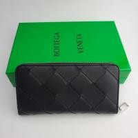 ราคา กระเป๋าสตางค์ผู้ชาย แบบยาว สีดำ แบรนด์ Bottega Veneta รุ่น Zippy Wallet แบบมีซิป ลายสานรุ่นใหม่ (11716348377)