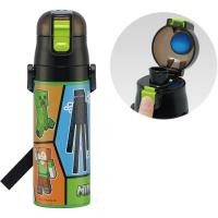 ราคา Skater SDC4 Minecraft Kids Stainless Steel Water Bottle 470ml – Cold Only – Ship from Japan (41674930144)