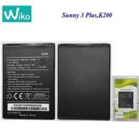 ราคา แบตเตอรี่ Wiko Sunny 3 Plus/K200 รับประกันนาน 3 เดือน แบต Wiko Sunny 3 Plus/K200 (5266989383)