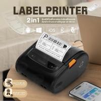 ราคา TPrinter เครื่องปริ้นใบเสร็จพกพา รุ่น B300 เครื่องปริ้น 2in1 เครื่องปริ้นสติ๊กเกอร์และบิล ไร้หมึก (42864731589)