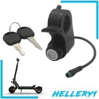 ราคา [เฮลเลอรี่1] จ ล็อคล็อคล็อคจุดระเบิดไฟฟ้าที่มีสองคีย์5ขาเสียบสวิทช์มือจับแบบพกพาวัสดุ หน้า เหมาะสําหรับจักรยานไฟฟ้าสกูตเตอร์การรักษาความปลอดภัย8.5ซม (47100898785)
