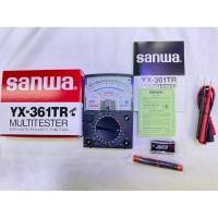 ราคา มัลติมิเตอร์เข็มวัดไฟยี่ห้อsanwaรุ่น361trของแท้ประเทศญี่ปุ่น100% มาพร้อมสายวัดมิเตอร์เข็มสีทอง (22048079651)