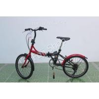 ราคา จักรยานพับได้ญี่ปุ่น - ล้อ 20 นิ้ว - มีเกียร์ -สีแดง [จักรยานมือสอง] (22208226806)