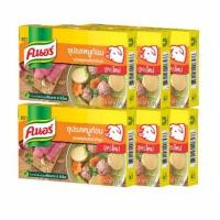 ราคา คนอร์ ซุปก้อนรสหมู 80 กรัม แพ็ก 6 ชิ้น (8115596137)