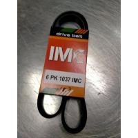 ราคา สายพานหน้าเครื่อง FORD FIESTA เฟียสต้า เครื่อง 1.4 1.5 1.6 6PK1037 ยี่ห้อ IMC (5643685382)