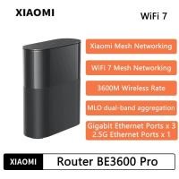 ราคา Xiaomi Mesh System BE3600 Pro เราเตอร์ Wi-Fi 7 ความเร็วไร้สาย 3570Mbps เครื่องขยายสัญญาณ (42009323824)