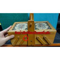 ราคา กล่องไม้2ชั้น งานเก่าวินเทจญี่ปุ่น สวยงาม ใส่เหรียญเครื่องประทับ เหรียญ พระเครื่อง ของมีค่าต่างๆได้ (23304438001)