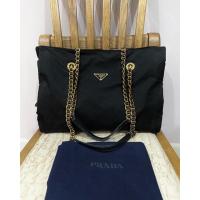 ราคา Prada nylon chain tote bag วินเทจ ของแท้ ปราด้า (15380933510)