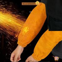 ราคา ปลอกแขนป้องกันแขนแบล็คเบอร์รี่, ปลอกหุ้มแขนเชื่อมทนความร้อนแบบนุ่ม, หนังหนังวัวแข็งแรงสบายแขนทําสวนอุปกรณ์เชื่อม (40374401150)