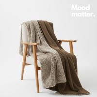 ราคา ผ้าห่มขนแกะเทียมสองชั้น หนานุ่มพิเศษ Cozy Sherpa Blanket สีน้ำตาล (42426048109)