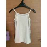 ราคา 4-7 (Y) Uniqlo Airism เสื้อกล้ามลายจุดสีขาวสําหรับเด็กผู้หญิง (41369467936)