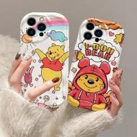 ราคา SAMSUNG สําหรับSamsung Galaxy S23 S21 S20 S24 FE J7 Prime M34 M13 M32 M12 A02S A03S A21S Disney Winnie The Poohน่ารัก 3D Waveกรณีนุ่มปกหลัง (41867401969)