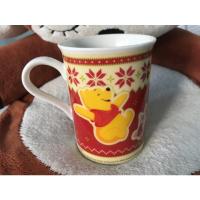 ราคา แก้วมัคหมีพูห์ พิกเล็ต pooh disney แก้วน้ำ แก้วกาแฟ สีแดง (23613394664)