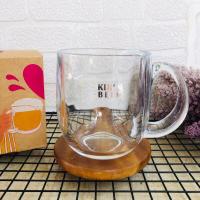 ราคา แก้วเบียร์มีหูจับ คิริน KIRIN ทรงกลม 360ml มือสอง ราคาถูก (16095731074)