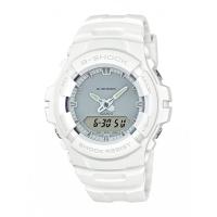 ราคา ลดเพิ่ม 330 ใส่โค้ด INCZ8H3 ﻿Casio G-SHOCK สายนาฬิกาเรซิ่นสีขาว G-100CU-7A - White (7241361246)