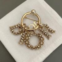 ราคา เข็มกลัดตัวอักษรสามมิติ Dior (49501429276)