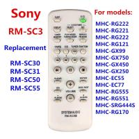 ราคา RM-SC3 รีโมทใหม่สําหรับ RM-SC30 RM-SC31RM-SC50 RM-SC55 สําหรับ SONY CD HIFI ระบบ MHC-RG222 MHC-RG221 MHC-RG222 MHC-RG121 (42564081799)