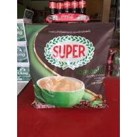 ราคา ซุปเปอร์กาแฟ#กาแฟปรุงสำเร็จชนิดผงตราซุปเปอร์#เอสเปรซโซ่#เข้มกลมกล่อม#Espresso#3อิน1#25ซอง (18067429645)