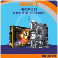ราคา เมนบอร์ด Intel Gigabyte H310M DS2 LGA1151 DDR4 2666 สูงสุด 32GB (20602916162)