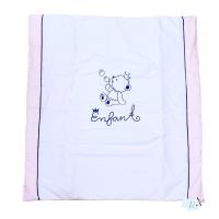 ราคา Enfant Gold Cotton ผ้าห่มคอตตอนนวม อองฟองต์โกลด์ ลายหมีมงกุฎ ชมพู ขาว งานใหม่ชนช็อป Size 36*40 นิ้ว (91*101 Cm) (29059170011)