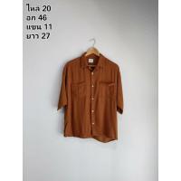 ราคา เสื้อเชิ้ต COEN มือสอง (14588089618)