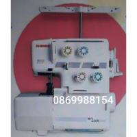 ราคา จักรโพ้งกระเป๋าหิ้ว JANOME รุ่น OMML204D พร้อมมอเตอร์ เสาด้ายในตัว (8159080836)