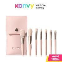 ราคา Konvy Novice Portable Makeup Brush Set #Pink [7pcs] คอนวี่ เซทแปรงแต่งหน้าสีชมพู 7 ชิ้น. (14929289129)