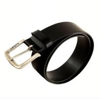 ราคา เข็มขัดหนังแท้ ลีวายส์ สีดำ (43875787137)