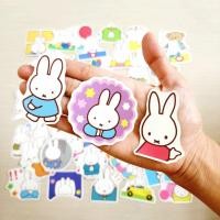 ราคา สติ๊กเกอร์ กระต่าย Miffy ติดแน่น กันน้ำ ติดกระเป๋าเดินทาง โน้ตบุ้ค น่ารักๆ (50 ชิ้น) sticker (24006390088)