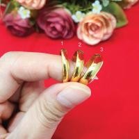 ราคา แหวนปลอม แหวนเกลี้ยง แหวนทอง แหวนปลอกมีด 3, 4มิล ครึ่งสลึง 5มิล 1, 2สลึง แหวนทองเหลืองแท้ ใส่แทนแหวนทองแท้ได้ ชุบเศษทอง (26673833818)