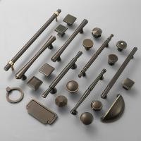 ราคา แสงหรูหราประตูตู้จับลิ้นชักทองเหลืองจับอเมริกันย้อนยุคตู้จับวินเทจโบราณใหม่จีนตู้เสื้อผ้าจับ (41255408635)