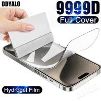 ราคา Hydrogel Soft Film Full Screen ProtectorสําหรับiPhone 15 14 13 12 Mini 11 Pro X Xs Max Xr 7 8 6 6s Plus SE 5 5s 5C SE2 SE3 2023 2020 2023 4G 5G 2024 (40216955671)