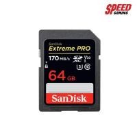 ราคา SANDISK SDSDXXY_064G_GN4IN SD CARD 64GB EXTREME PRO SDXC V300 U3 C10 UHS-I 170MB/s 90MB/s W 4X6 SPEED GAMING (7830404397)