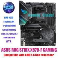 ราคา ใช้เมนบอร์ด ASUS ROG STRIX X570-F GAMING DDR4 ATX เข้ากันได้กับโปรเซสเซอร์ AMD 1-5 Gen ทดสอบ (41416182619)