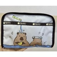 ราคา LeSportsac กระเป๋าเครื่องสําอาง Organiser น่ารัก Capybara Travel Organiser (27490519003)