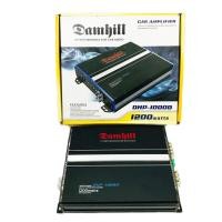 ราคา DAMHILL เพาเวอร์แอมป์ติดรถยนต์แรงๆดีๆ DAMHILL รุ่น DHP-1000D CLASS D 1000w. สีดำ (10544345417)
