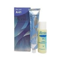 ราคา ครีมย้อมผม สีน้ำเงิน #A41 เบอริน่า Blue color Hair color cream (9644600712)