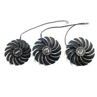 ราคา PLD09210S12HH PLD10010S12HH เปลี่ยนสําหรับ MSI GeForce RTX2080 Ti 2070 Super GAMING X TRIO RTX2080Ti กราฟิกการ์ดพัดลมคูลเลอร์ (41317424112)