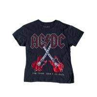 ราคา เสื้อวงac dc เสื้อยืดมือสอง ราคาหลักร้อย (22379443211)