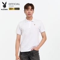 ราคา PLAYBOY PB DELUXE เสื้อโปโลแขนสั้น P1MT254TP003WH (57900594241)